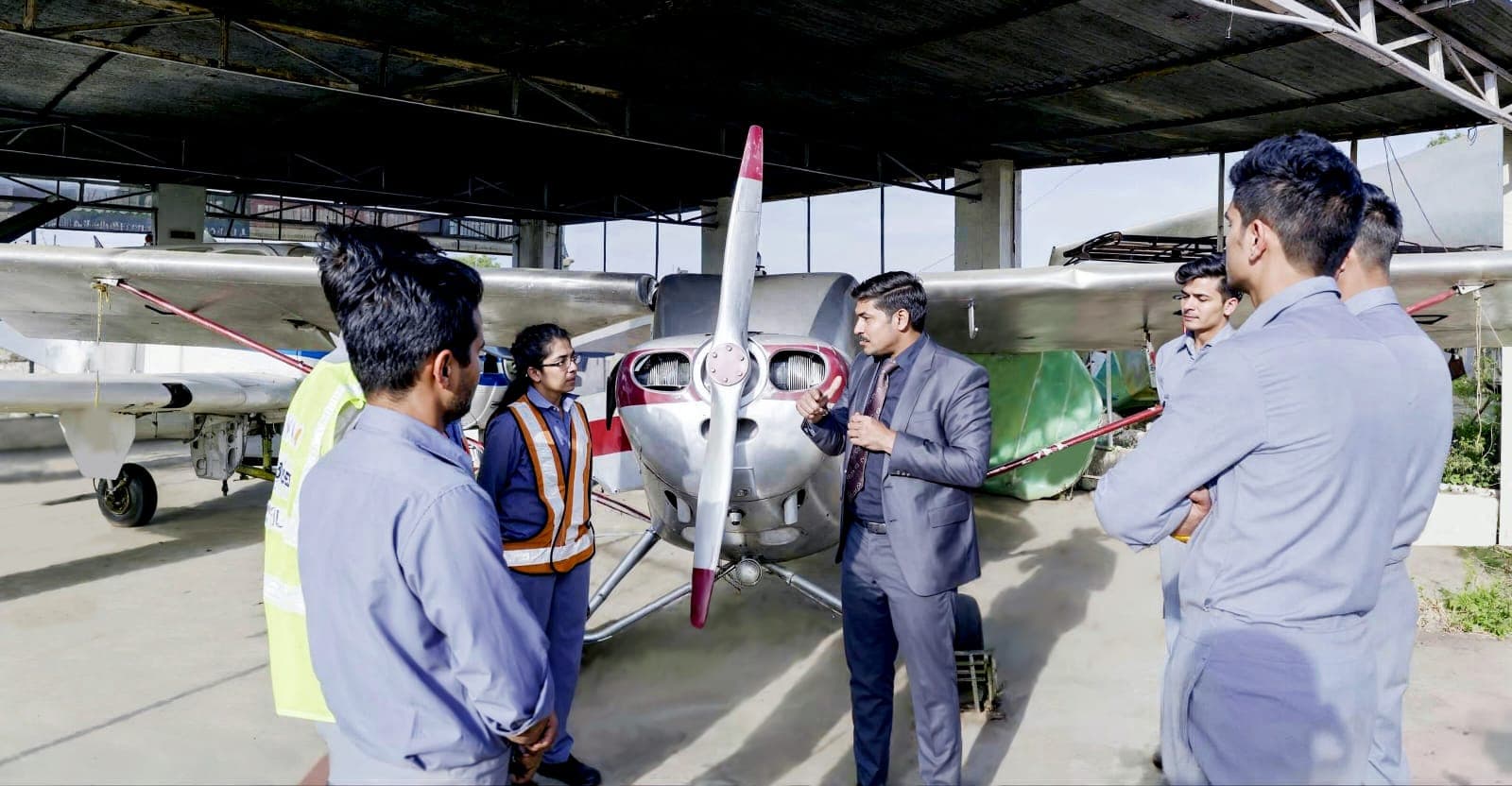 Institute of Aeronautics and Engineering Bhopal Aircraft Hanger photo 5